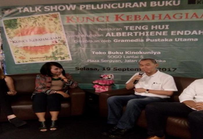 Teng Hui: Kunci Kebahagiaan Itu Adalah Terus Berbuat Kebaikan